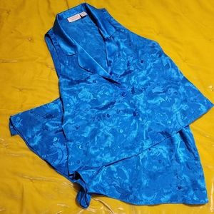 *LAST CHANCE* NWOT Vtg Victoria's Secret Gold Label pajama short set
